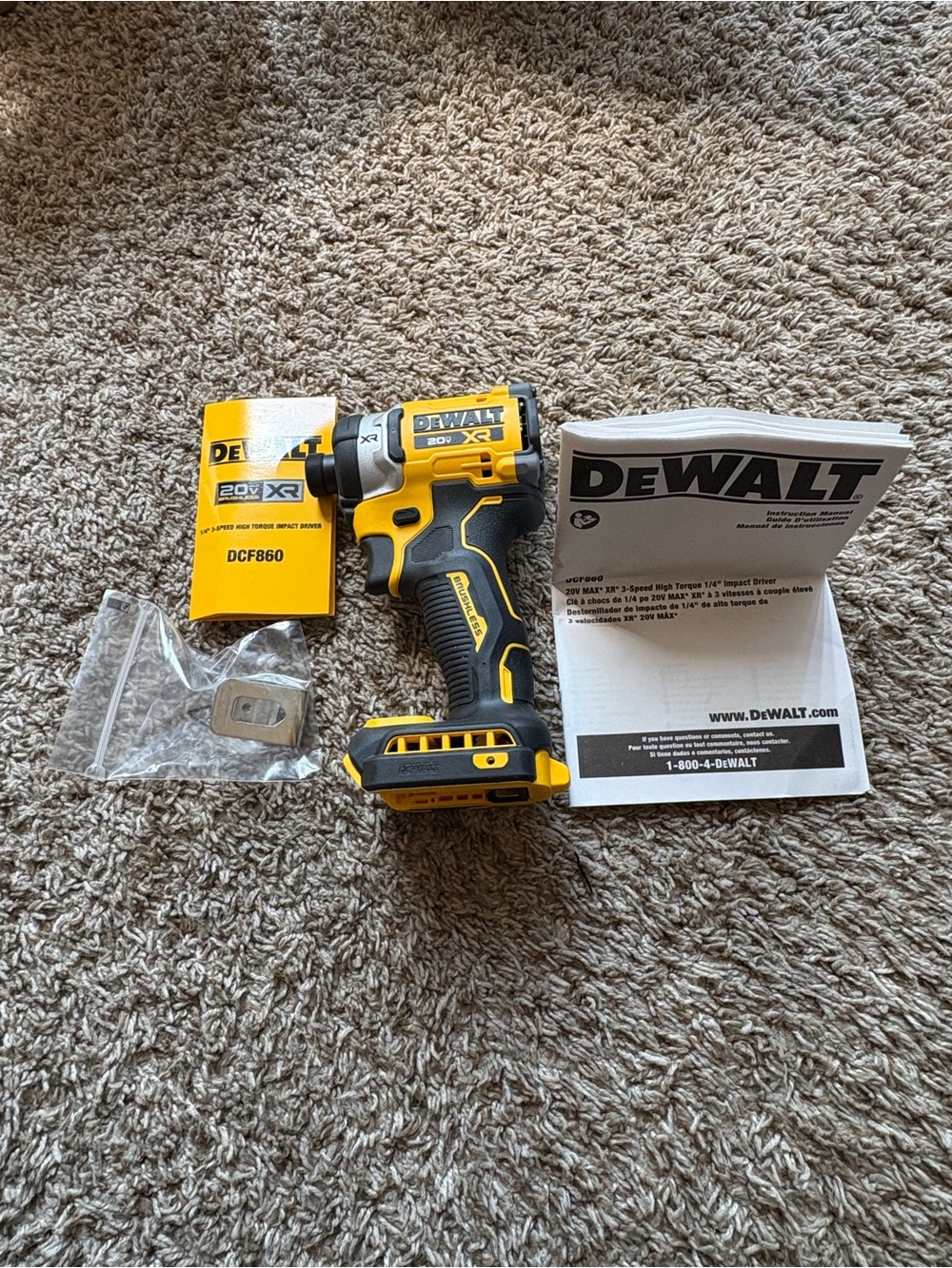 20V XR Cordless Impact Driver Dewalt